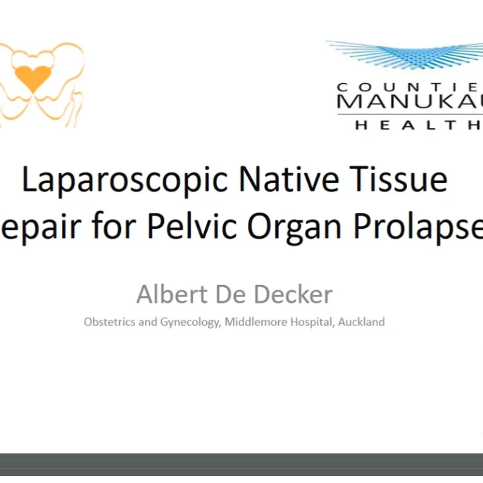 Laparoscopic Native Tissue Repair for Pelvic Organ Prolapse